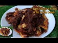 sambal cili kering ikan mata besar