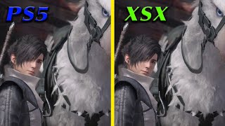 Final Fantasy 16 - Graphics Comparison - PS5 vs Xbox Series X