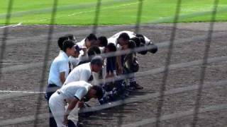 履正社　校歌(2010夏 大阪大会決勝・浪商戦)