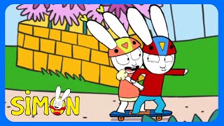 Simon *Simon and Lou are skateboarding* HD [Official] Cartoons for Children