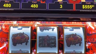 $584,540  PROGRESSIVE - Hit HOT DOG PATTERN on Hot Red Ruby Slot Machine  VGT Slots - Magic Slots