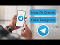 How to use Telegram without phone number 2024 | Fake telegram account