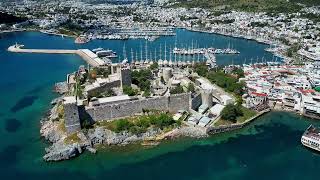 Bodrum Castle - Turkey 4K Drone Footage