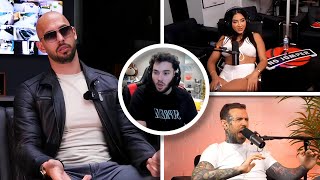 Adin Ross Introduces Adam22 & Lena The Plug To ANDREW TATE