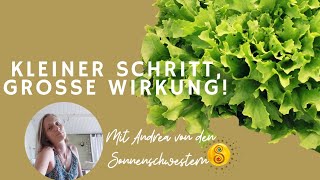 Kleiner Schritt, große Wirkung! Perfektion frustriert. Oder wie du deine Lebensenergie anhebst.