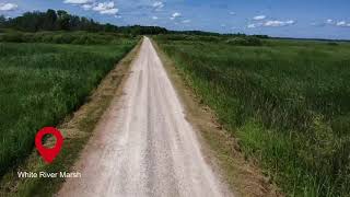 WI Roadtrippers take a Scenic Drive on Wisconsin Rustic Roads to  White River Marsh