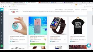 How to create online dropshipping ecommerce website with shopify and oberlo