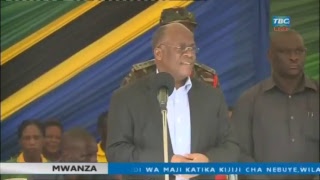 BREAKING LIVE: Rais Magufuli amezindua Mradi wa Maji wa Bilioni 10.9