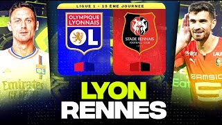 🔴 LYON - RENNES | Les Gones face aux Rouge et Noir ! ( ol vs srfc ) | LIGUE 1 - LIVE/DIRECT