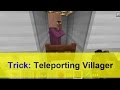 TELEPORT TRICK | Minecraft PE | Redstone Creation { Minecraft Pocket Edition }