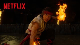 人気ゲームのフィニッシュ技 - リュウ・カンのフェイタリティ「ドラゴン」 | モータルコンバット | Netflix Japan