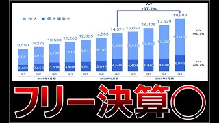 2023年5月決算分析 フリー（4478）