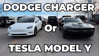 Should you buy the Electric 2024 Daytona Dodge Charger or a Tesla?