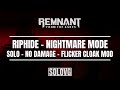 REMNANT: FROM THE ASHES - Riphide Boss Fight (Nightmare, No Damage, & Flicker Cloak Mod)