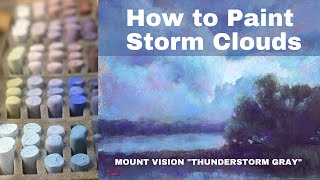 How to Paint Storm Clouds with a New Underpainting Technique