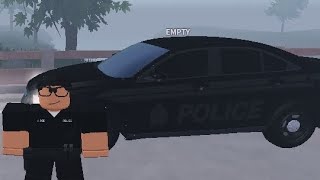 patrolling in erlc as Ottawa police department in a Canadian server (erlc roblox) (it was crazy)