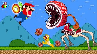 Super Mario Bros. but Every seeds can be turned into Mario weapons | Mario Game SM