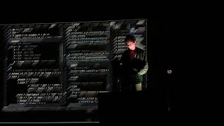 nesso algorave live coding at C(A)OSMO festival