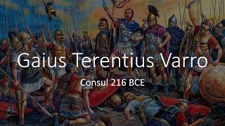 Gaius Terentius Varro, Consul 216 BCE