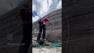 The Beal Escaper is a great tool Here’s a technique to make it easier to pull #rockclimbing #escape