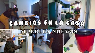 cambios en la casa ✅️ comedor nuevo 🫶 transformando casa infonavit ✨️