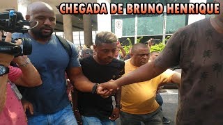 EXCLUSIVO! CHEGADA DE BRUNO HENRIQUE AO VIVO DIRETO DO SANTOS DUMONT