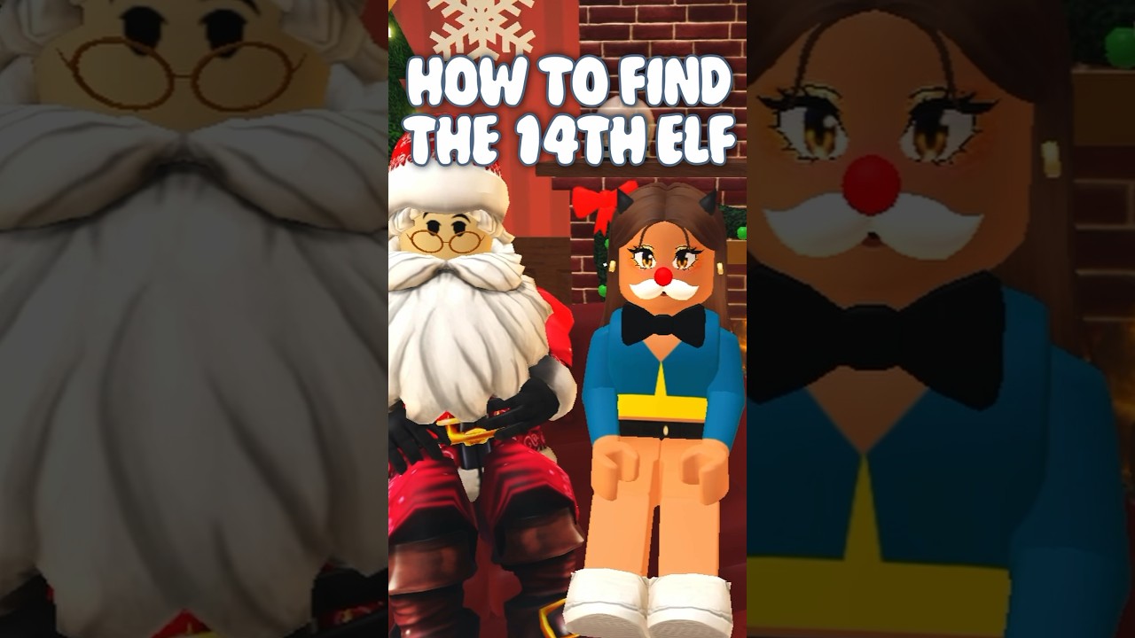 HOW TO FIND THE 14th ELF!? DAY 14- (BLOXBURG 2023 ELF HUNT) #bloxburg # ...