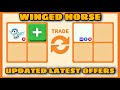 LOSING DEMAND NOW??😢😢 WATCH 17 NEW OFFERS FOR WINGED HORSE in Rich Servers Adopt me