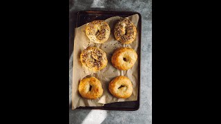 Homemade Vegan Bagels