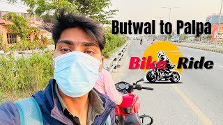 Butwal to Palpa bike ride 😄| Most dangerous road in nepal 😳