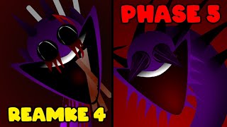 Phase 4 VS Remake VS Phase 5 in Incredibox Sprunki!