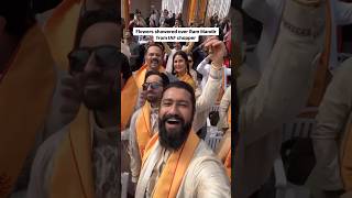 #vickykaushal #ranbirkapoor #aliabhatt chant #jaishreeram at #rammandir #ayodhya  #shorts