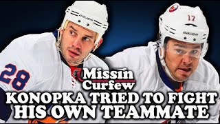 Zenon Konopka tried to fight his own teammate in the AHL | Missin Curfew Ep 202