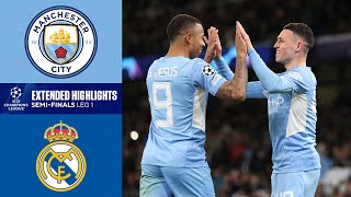 Manchester City vs. Real Madrid: Extended Highlights | UCL Semi-Finals - Leg 1 | CBS Sports Golazo