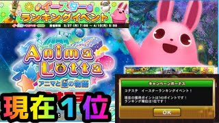 アニマロッタ　イースターイベントランキング狙い　無限メテオボンバー編【コナステ(PC版)】