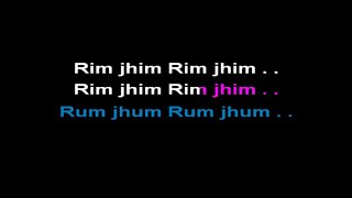 Rimjhim Rimjhim - Karaoke - 1942 A Love Story - Kumar Sanu, Kavita Krishnamurthy