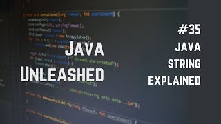#35 Java String Tutorial