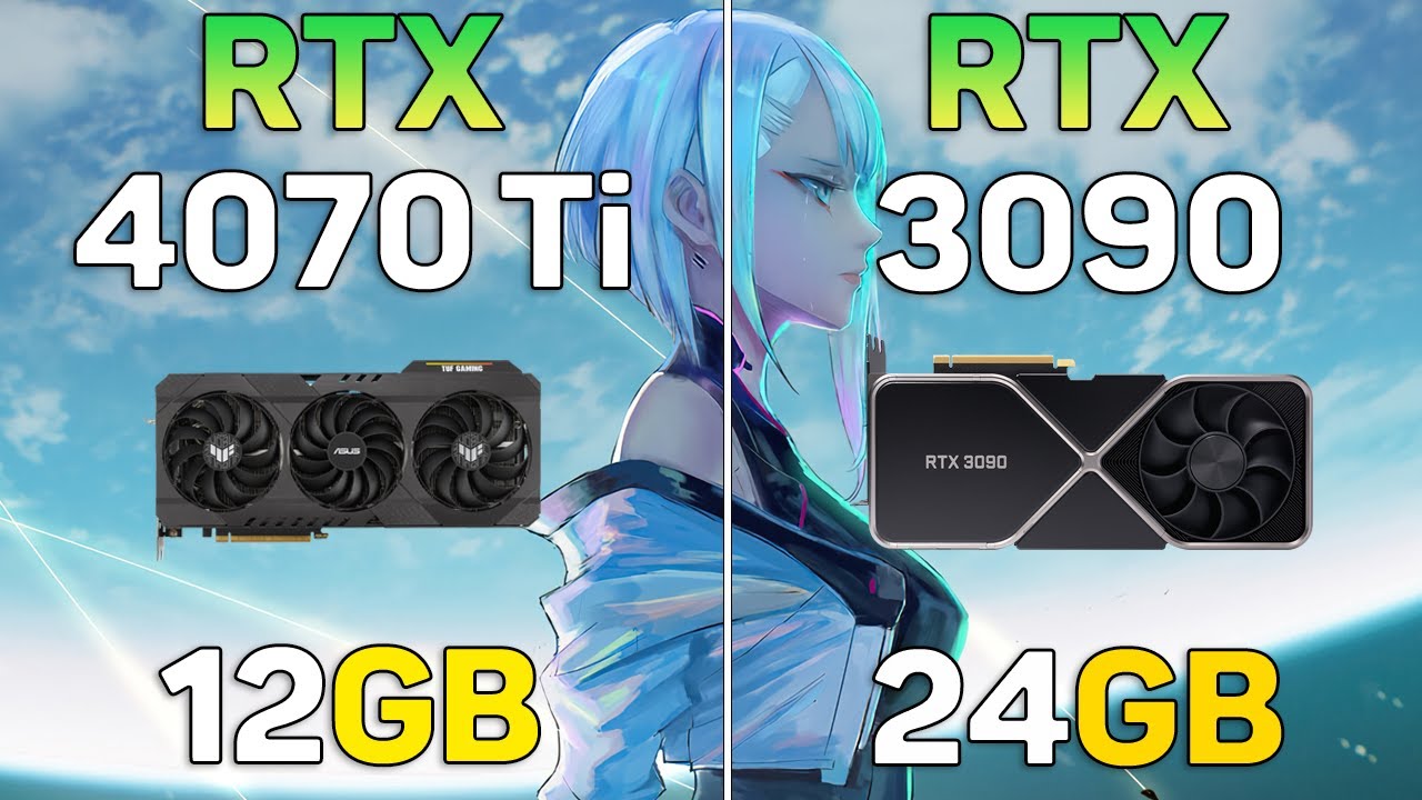 RTX 4070 Ti Vs RTX 3090 - 10 Games Test - YouTube