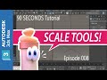 ░▒▓ 3ds Max Tutorial: Learn Object Scaling in 3 minutes in 3ds Max| Essential tips and tricks e008
