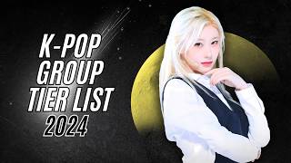 My TIER LIST of K-Pop groups (2024 EDITION)