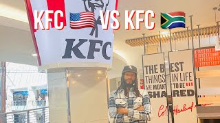 Rating KFC in South Africa compared to USA || American Fast Food in Africa