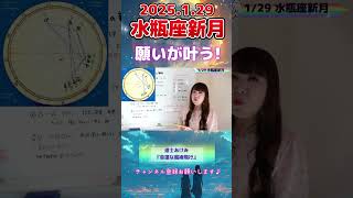 ♒️【1/29水瓶座新月】今年初新月🟰月が示す新年㊗️1年の始まりに目標と願いを✨