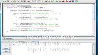 Java #06 - Exceptions and Input Validation