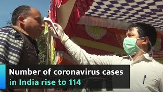 Number of coronavirus cases in India rise to 114