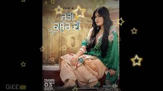 Jutti kasur Di (Full Song) Kaur B | Laddi Gill | Sajjan Adeeb | New  Latest Punjabi Songs 2020 |