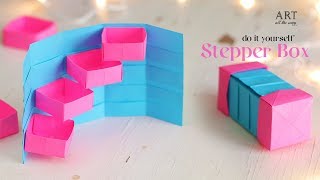 DIY Stepper Box | Paper Craft | Secret Box