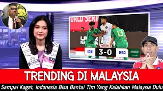 SE MALAYSIA HERAN ● Indonesia Bisa Bantai Arab Saudi 3-0, Tim Yang Pernah Bantai Malaysia Dulu !!