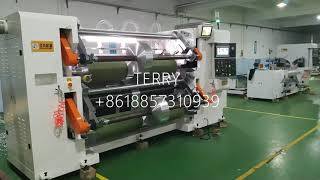 China Vertical Aluminum foil slitting machine aluminium foil slitter