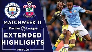 Manchester City v. Southampton | PREMIER LEAGUE HIGHLIGHTS | 11/02/19 | NBC Sports