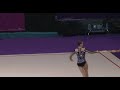 Vlada Nikolchenko hoop final World Challenge Cup Cluj-Napoca 2019